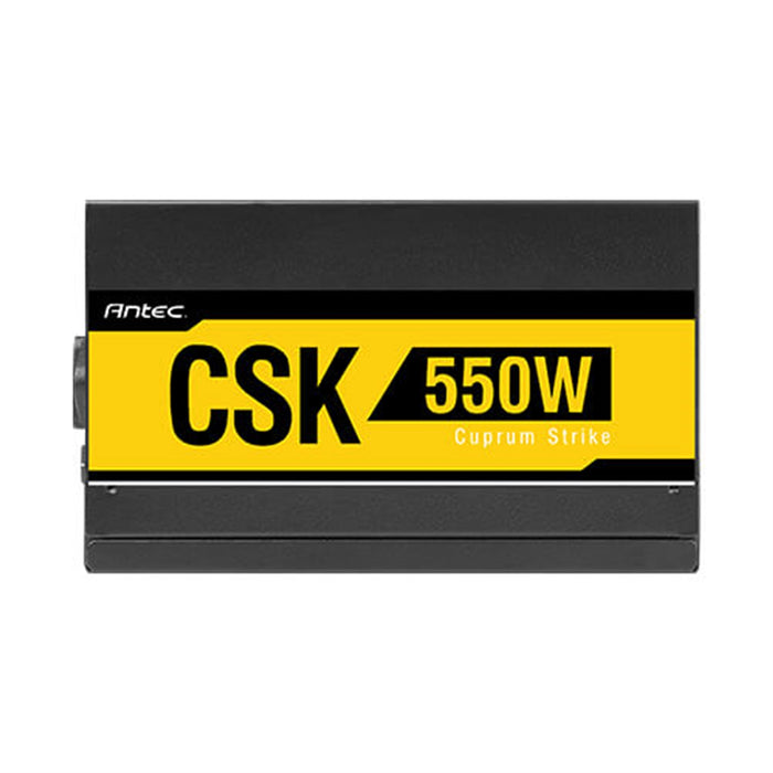 Antec 550W CSK550 Cuprum Strike PSU, 80+ Bronze, Fully Wired, Antec's 3-year warranty - IT Supplies Ltd