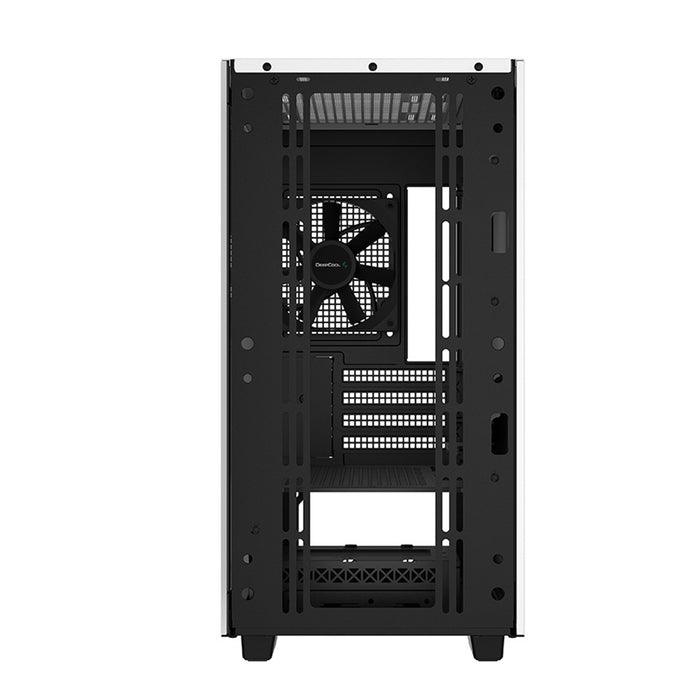 DeepCool CH370 WH | White Mini Tower, Tempered Glass, USB 3.0