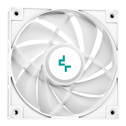 DeepCool LE520 White AIO Cooler, 2x120mm ARGB PWM Fan, Copper Heatsink, Aluminium Radiator, Intel/AMD - IT Supplies Ltd