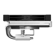 DeepCool AN600 Low-Profile CPU Cooler, 1x 120mm PWM Fans, Aluminium Fins, Copper Base, 6x Heatpipes, Intel/AMD, White - IT Supplies Ltd
