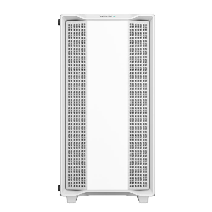 DeepCool CC360 ARGB WH, White, Mini Tower Chassis w/ Tempered Glass Window, 3x 120mm ARGB Fans, USB 3.0, mATX/mITX - IT Supplies Ltd
