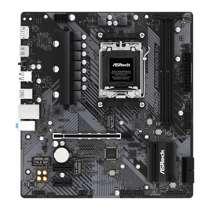 ASRock A620M-HDV/M.2 – AM5, DDR5, M.2, HDMI/DP, USB-C, mATX