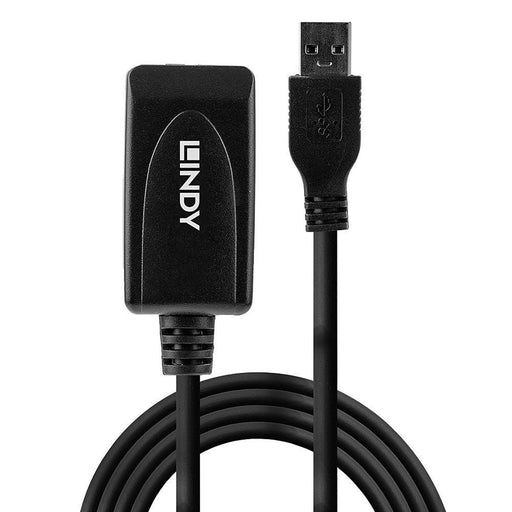 LINDY 43155 5m USB 3.0 Active Extension, Supports transfer rates up to 5Gbps - IT Supplies Ltd