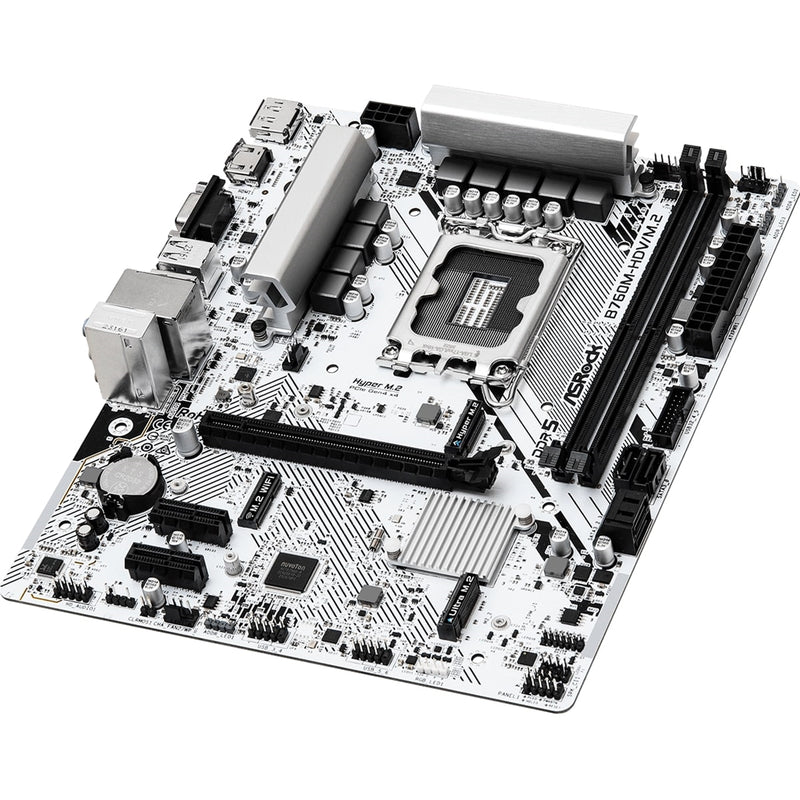 ASRock B760M-HDV/M.2 mATX DDR5 Motherboard – LGA1700, 2.5GbE, M.2 - IT Supplies Ltd