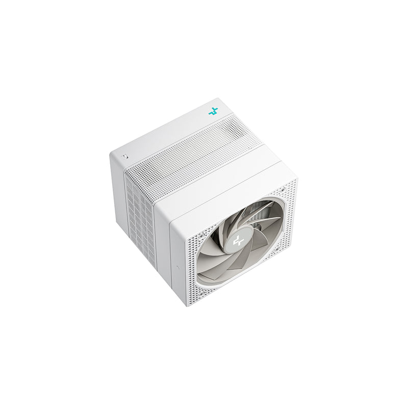 DeepCool ASSASSIN IV WH CPU Cooler – 140mm PWM Fans, 7 Heatpipes