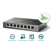 TP-Link TL-SG108E 8-Port Gigabit Easy Smart Switch | Metal Case - IT Supplies Ltd