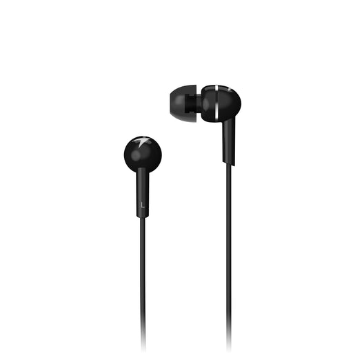 Genius HS-M300 In-Ear Headphones with In-Line Controller and Mic, Black - IT Supplies Ltd