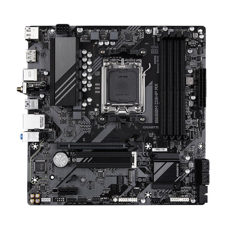 Gigabyte B650M D3HP AX AM5 Motherboard, DDR5, Wi-Fi 6E, USB-C, 2.5GbE - IT Supplies Ltd