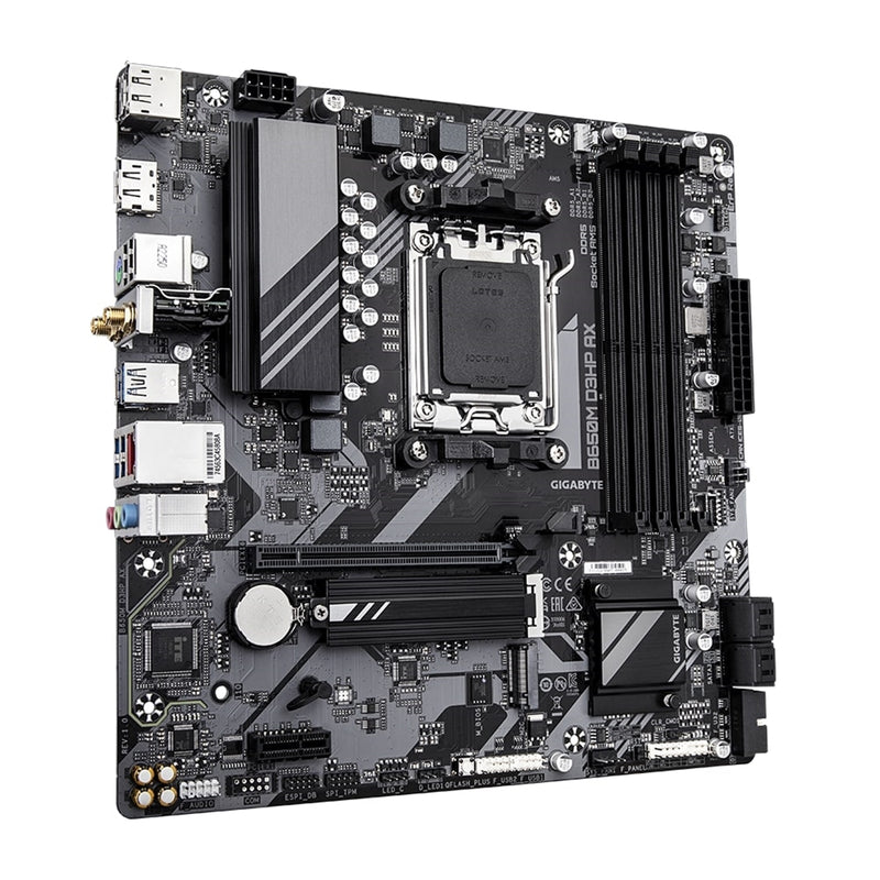 Gigabyte B650M D3HP AX AM5 Motherboard, DDR5, Wi-Fi 6E, USB-C, 2.5GbE - IT Supplies Ltd