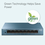 TP-Link LiteWave LS108G 8-Port 10/100/1000Mbps Desktop Network Switch - IT Supplies Ltd