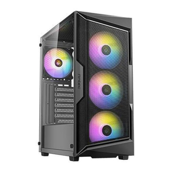 Antec AX61 Elite: Mid-Tower ATX Gaming Case with High-Airflow Mesh Front Panel, 4 x 120mm ARGB Fans, Tempered Glass Side Panels, Support for Up to 8 Fans, - IT Supplies Ltd