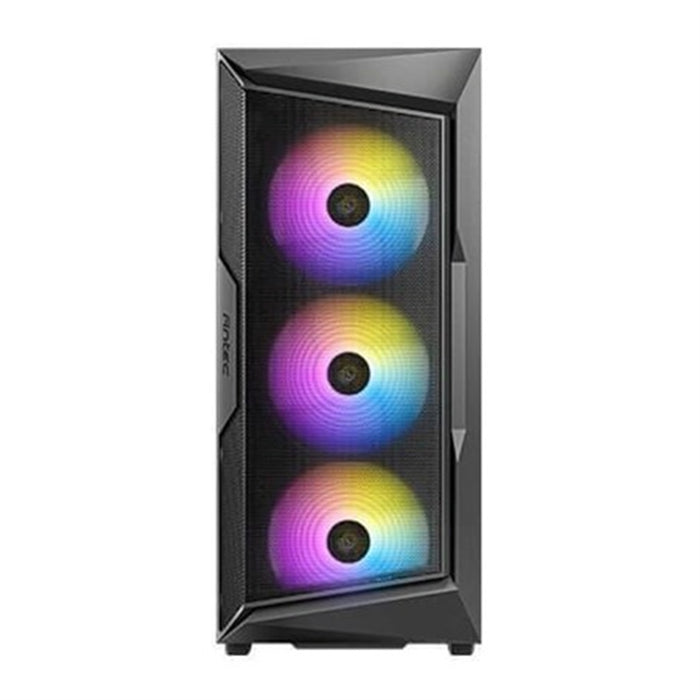 Antec AX61 Elite: Mid-Tower ATX Gaming Case with High-Airflow Mesh Front Panel, 4 x 120mm ARGB Fans, Tempered Glass Side Panels, Support for Up to 8 Fans, - IT Supplies Ltd