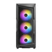 Antec AX61 Elite: Mid-Tower ATX Gaming Case with High-Airflow Mesh Front Panel, 4 x 120mm ARGB Fans, Tempered Glass Side Panels, Support for Up to 8 Fans, - IT Supplies Ltd