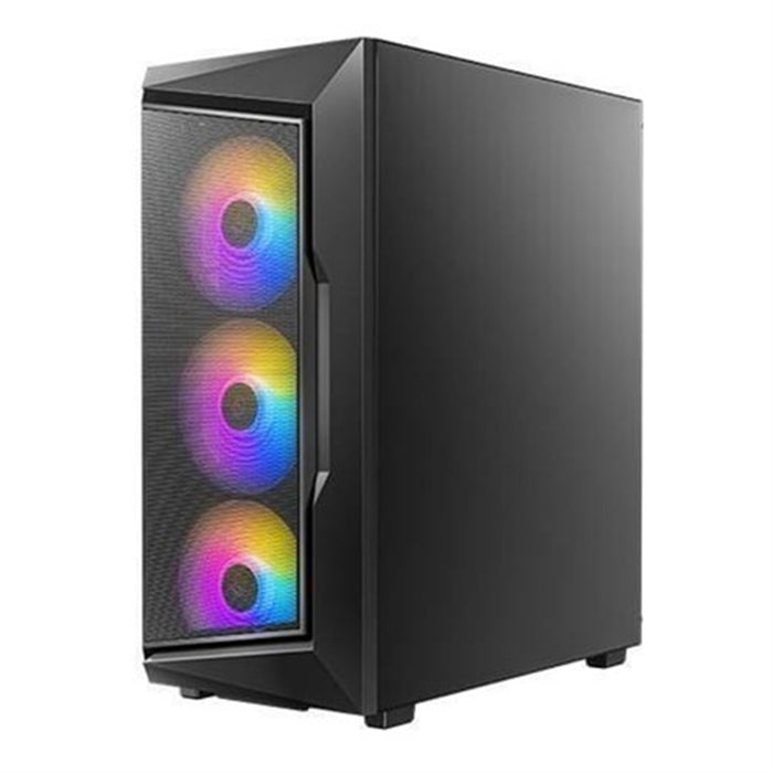 Antec AX61 Elite: Mid-Tower ATX Gaming Case with High-Airflow Mesh Front Panel, 4 x 120mm ARGB Fans, Tempered Glass Side Panels, Support for Up to 8 Fans, - IT Supplies Ltd