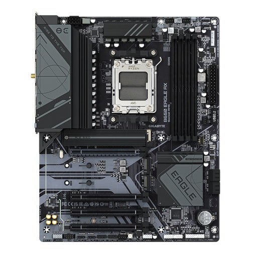 Gigabyte B650 Eagle AX DDR5 Motherboard, AMD Ryzen 7000/8000, ATX, 1 x PCI Express x16 slot, supporting PCIe 4.0 and running at x16, Realtek 1GbE LAN, HDMI/DisplayPort - IT Supplies Ltd