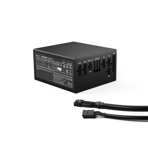 be quiet! Straight Power 12 750W PSU, 80 PLUS Platinum, Japanese Capacitors, Fully Modular, 10 Year Warranty - IT Supplies Ltd