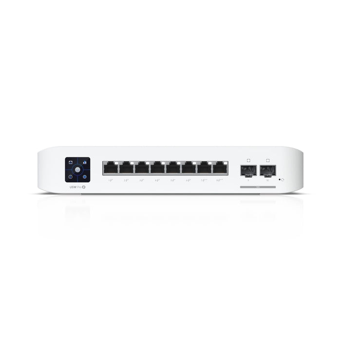 Ubiquiti USW-Pro-8-PoE UniFi 8-Port Layer 3 Managed PoE++ Switch