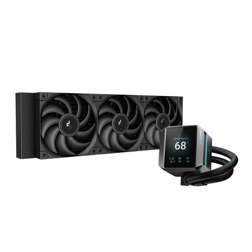DeepCool Mystique 360 CPU Cooler, ARGB, Personalized Cooling with 2.8" TFT LCD Screen and Enhanced Pump Performance, 5 year warranty - IT Supplies Ltd