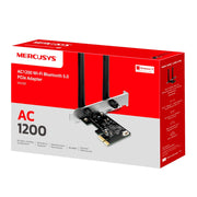 Mercusys MA30E AC1200 Wi-Fi + Bluetooth PCIe Adapter – High Speed - IT Supplies Ltd