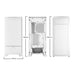be quiet! Dark Base Pro 901 Full Tower Gaming PC Case, White, 4x USB 3.2 Type A, Interchangeable Top Cover and Front Panel, Touch Sensitive I/O, 3x Silent Wings 4 PWM Fans, ARGB Lighting - IT Supplies Ltd