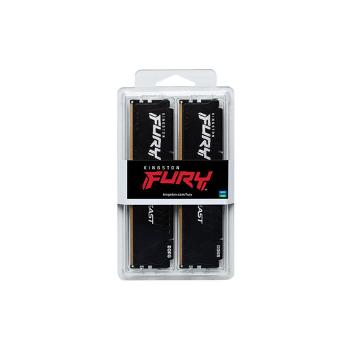 Kingston 32GB 6400MT/s DDR5 CL32 DIMM (Kit of 2) FURY Beast Black XMP - IT Supplies Ltd