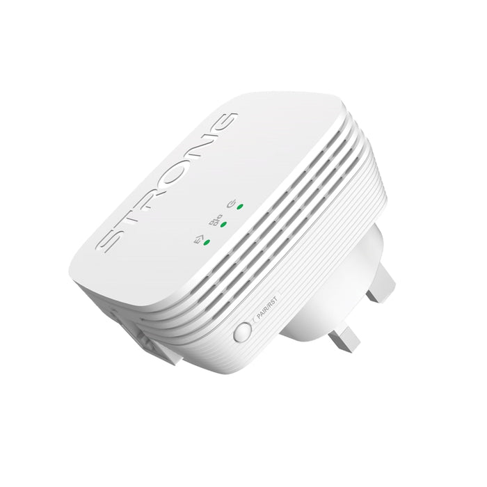 Strong POWERL600DUOMINIUK AV600 Mini Powerline Kit (2 Pack) - IT Supplies Ltd