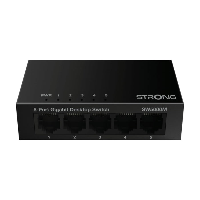 Strong SW5000MUK 5 Port Gigabit Switch (Metal) - IT Supplies Ltd
