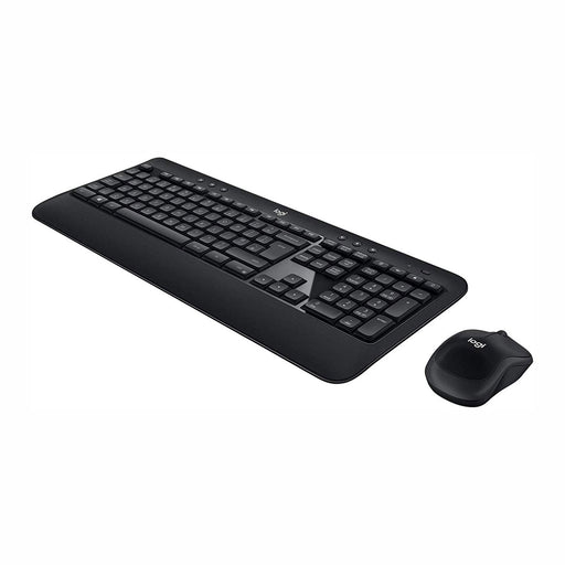 Logitech K540e Advanced Combo Wireless Keyboard and 3 Button Ambidextrous Scroll Mouse Unified Nano USB - IT Supplies Ltd