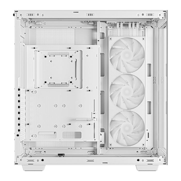 DeepCool CH780 | White Full-Tower, 420mm ARGB Fan, Tempered Glass