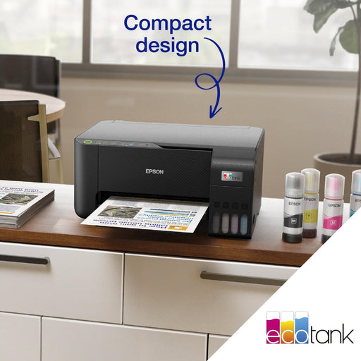 Epson EcoTank ET-2862 C11CJ67427 Multifunction Wi-Fi Ink Tank Printer, Colour, Wireless, All-in-One, A4, 5760x1440 DPI - IT Supplies Ltd