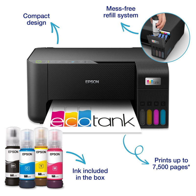 Epson EcoTank ET-2862 Wireless All-in-One Ink Tank Printer
