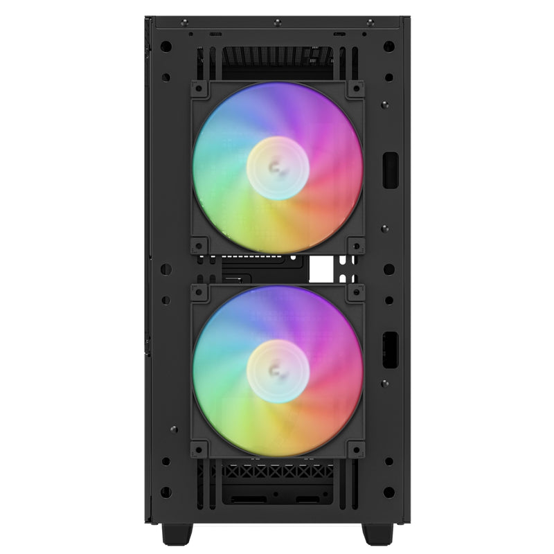DeepCool CH360 Digital ARGB Airflow Micro ATX Gaming Case Black