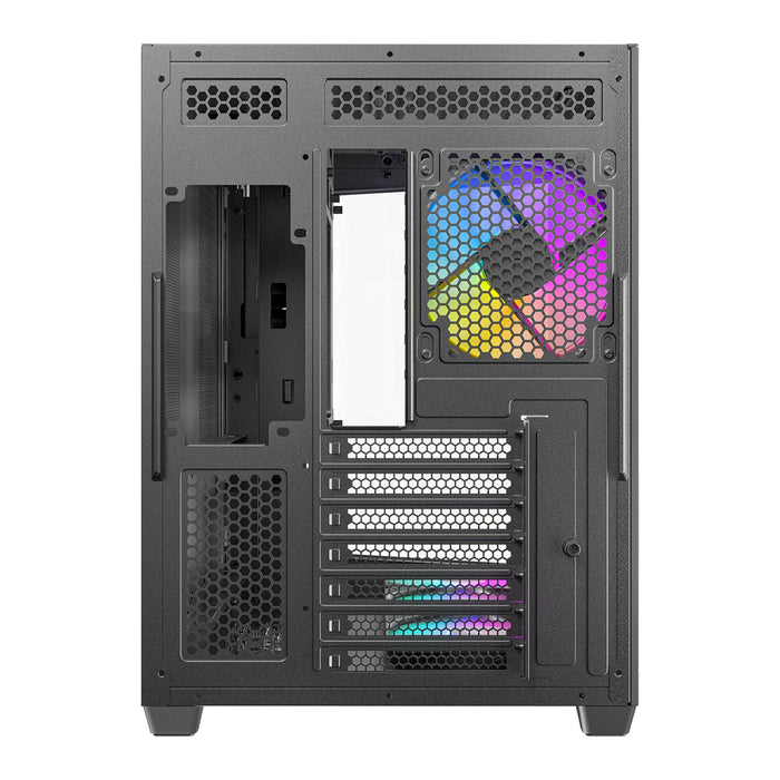 ANTEC Constellation C5 Black ARGB Case, 270° Full-view tempered glass, Dual Chamber, Support back-connect motherboards, 7 x ARGB PWM fans with built-in fan controller, ATX, Micro-ATX, ITX - IT Supplies Ltd