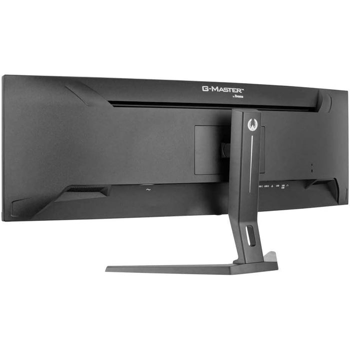 iiyama G-Master GCB4580DQSN Red Eagle 44.5 Inch UltraWide Curved Gaming Monitor, VA, 165Hz, 0.8ms, Freesync, DQHD, HDMI, Displayport, USB Hub, Speakers, Int PSU, Height Adjust, VESA - IT Supplies Ltd