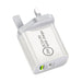 Prevo QC70 20W USB Type-C & USB Type-A Fast Charge Mains Charger with QC 3.0 and 2m USB-C Cable for Laptops, Ultrabooks, Chromebooks, iPads, MacBooks, Smartphones, Tablets, Mobile Devices, Action Cameras, DSLRs - IT Supplies Ltd