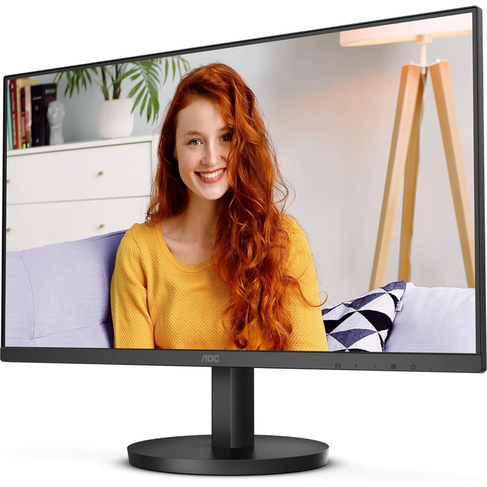 AOC 24B3HA2 23.8 Inch Full HD IPS Monitor, WLED, VGA, HDMI, Speakers, VESA, 100Hz, 1ms, Speakers, Internal PSU - IT Supplies Ltd