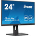 iiyama Prolite XU2493HS-B6 24 inch IPS Monitor, Full HD, 1ms, HDMI, DisplayPort, 100Hz, Speakers, Black, Internal PSU, VESA - IT Supplies Ltd