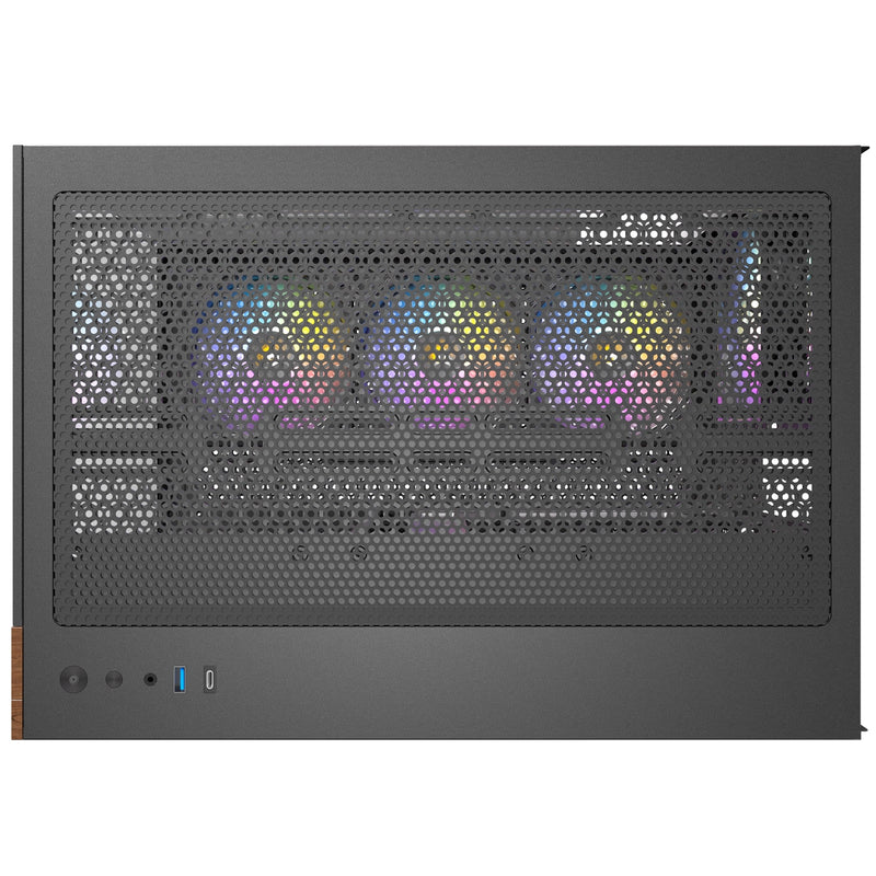 Antec CX800 Wood ARGB Case Mid Tower Glass USB-C ATX