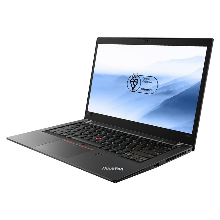 Premium Refurbished Lenovo ThinkPad T480s 14" FHD, i5-8250U, 16GB RAM, 256GB SSD