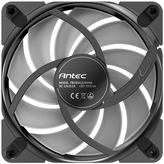 Antec Tranquil 120 ARGB 3-Pack PWM Case Fans with Controller