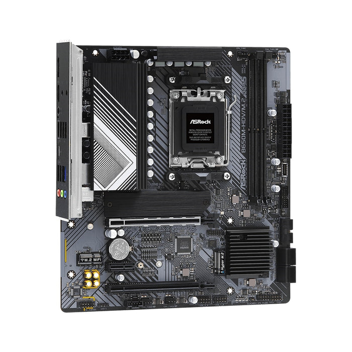 ASRock B650M-HDV/M.2 | AMD AM5, DDR5, PCIe 5.0, 2.5GbE LAN