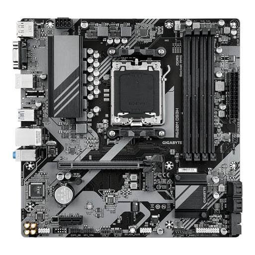 Gigabyte A620M DS3H Ultra Durable AMD AM5 Socket Motherboard, Micro-ATX, 4x DDR5 Slots, 1x M.2 Socket, 1x USB-C Port, GbE LAN, 1x D-Sub / 1x DisplayPort / 1x HDMI Port - IT Supplies Ltd