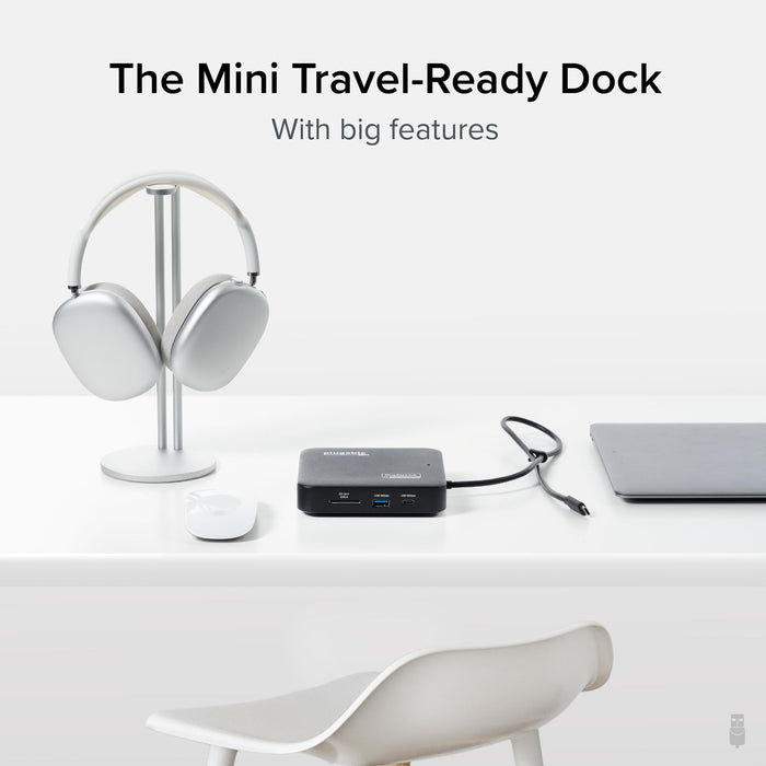 Plugable USBC-6950PDZ USB-C Dual HDMI Dock | 100W PD | USB 3.0