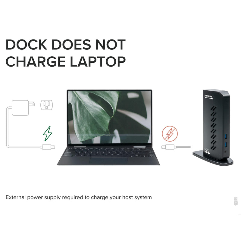 Plugable UD-3900Z Dual HDMI USB Docking Station DisplayLink
