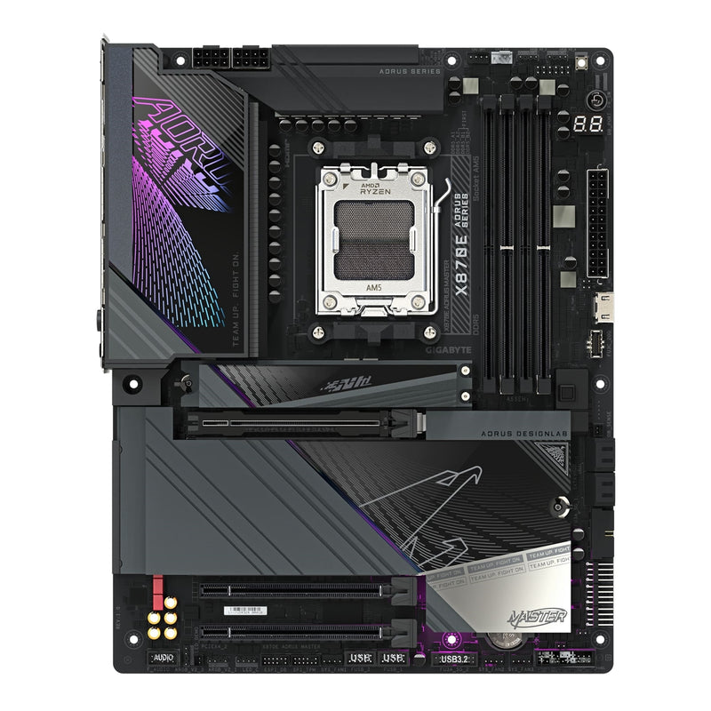 Gigabyte X870E AORUS MASTER ATX AMD AM5 Motherboard DDR5 Wi-Fi 7