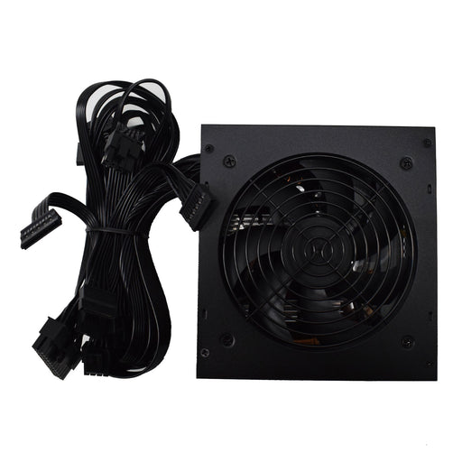 CRONUS 500W ATV ECO PSU, 120mm Silent Cooling Fan, 80 PLUS Bronze, Non Modular, Flat Black Cables, White Box - IT Supplies Ltd