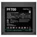 DeepCool 700W 80 PLUS Standard Power Supply - Silent Operation, Reliable Protection, Efficient Power Delivery - IT Supplies Ltd