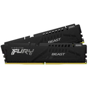 Kingston FURY Beast KF560C36BBE2K2-32 32GB (2x16GB) System Memory, 6000MT/s, DDR5, CL36, DIMM, Black, AMD EXPO Certified - IT Supplies Ltd