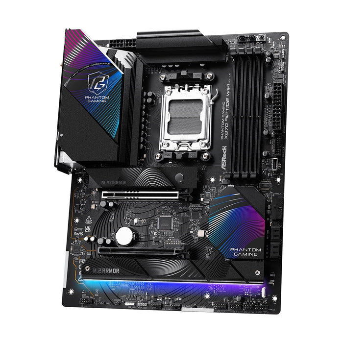 ASRock X870 Riptide WiFi AM5 ATX DDR5 PCIe 5.0 USB4 Motherboard
