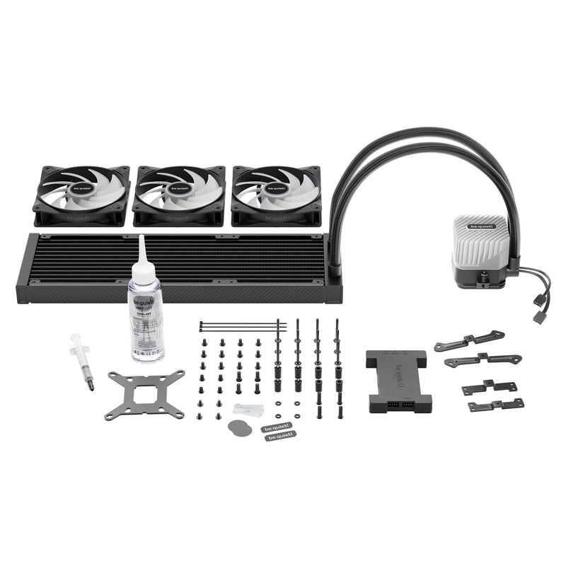 be quiet! Light Loop 360mm AIO Liquid Cooler - High-Performance ARGB All-in-One Water Cooling System with Triple Light Wings LX PWM Fans - IT Supplies Ltd
